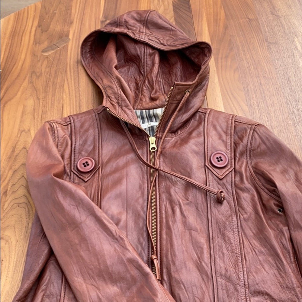 BROWN Leather Jacket